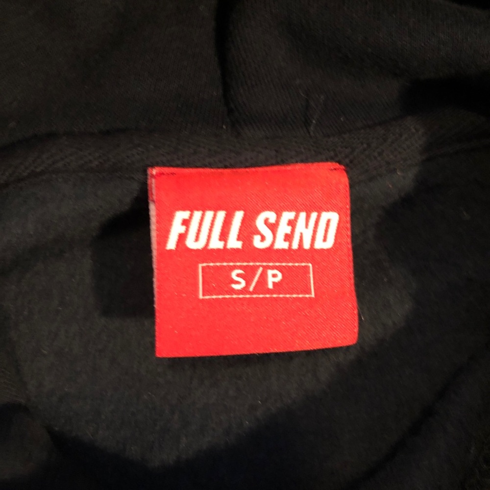 Navy Full Send By Nelk Boys Classic Hoodie - Picture 3 of 4